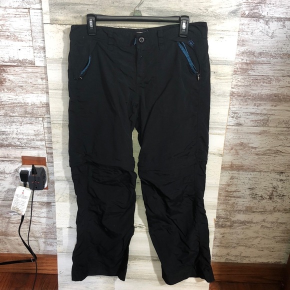 Magellan Outdoors Pants - Magellan sportswear size 8 black and blue outdoors tactical pants travel outdoor